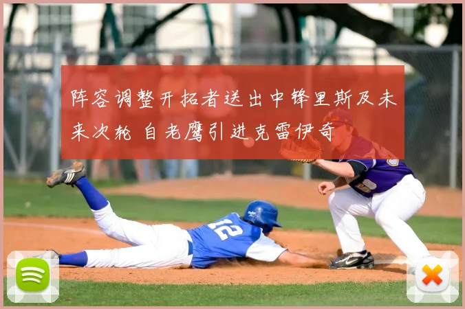 阵容调整开拓者送出中锋里斯及未来次轮 自老鹰引进克雷伊奇